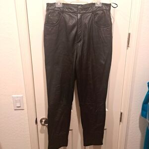 Leather pants